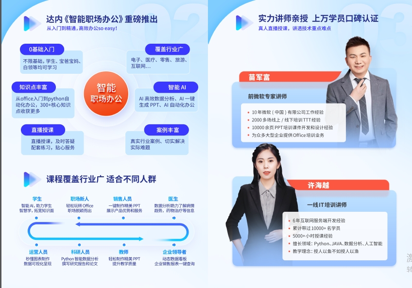 智能职场办公培训课程